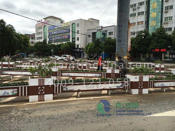 中國夢(mèng)組合花箱